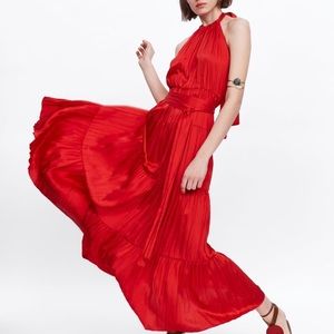 Zara halter dress